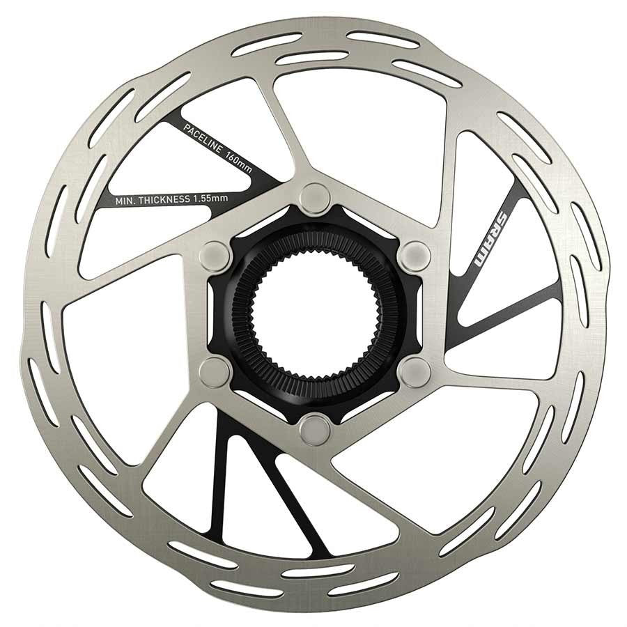 SRAM Paceline Road Bike Centerlock Disc Brake Rotors Rounded 160mm 1 PAIR Gravel