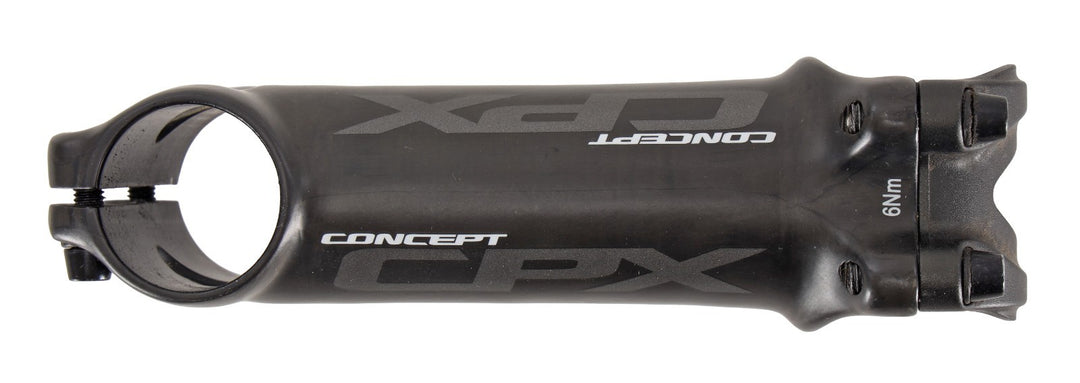 Concept CPX Carbon Road Bike Stem 31.8 x 110mm 6° BLACK Gravel Cycling