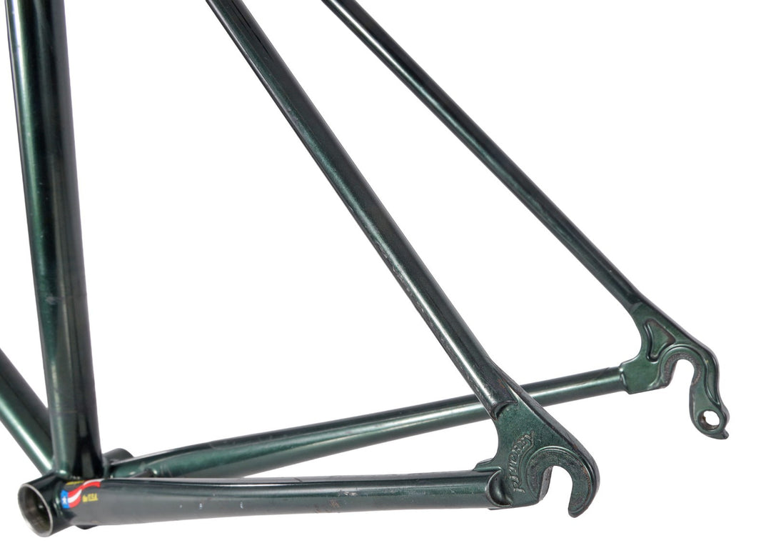 Salsa La Raza Steel Road Bike Frameset 44cm GREEN 700c Race Cycling Vintage '90s