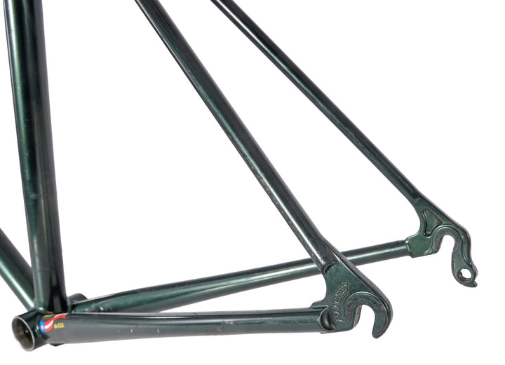 Salsa La Raza Steel Road Bike Frameset 44cm GREEN 700c Race Cycling Vintage '90s