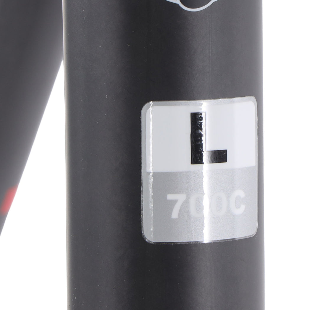 Litespeed L1 Carbon Road Bike Frameset LARGE Matte Nude/Red 700c QR Rim 30T 2016