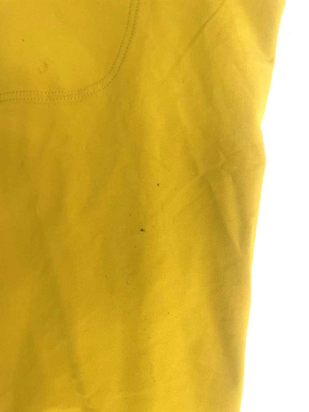 Velocio Signature Softshell Cycling Jacket Men LARGE Yellow Road Bike Gravel MTB