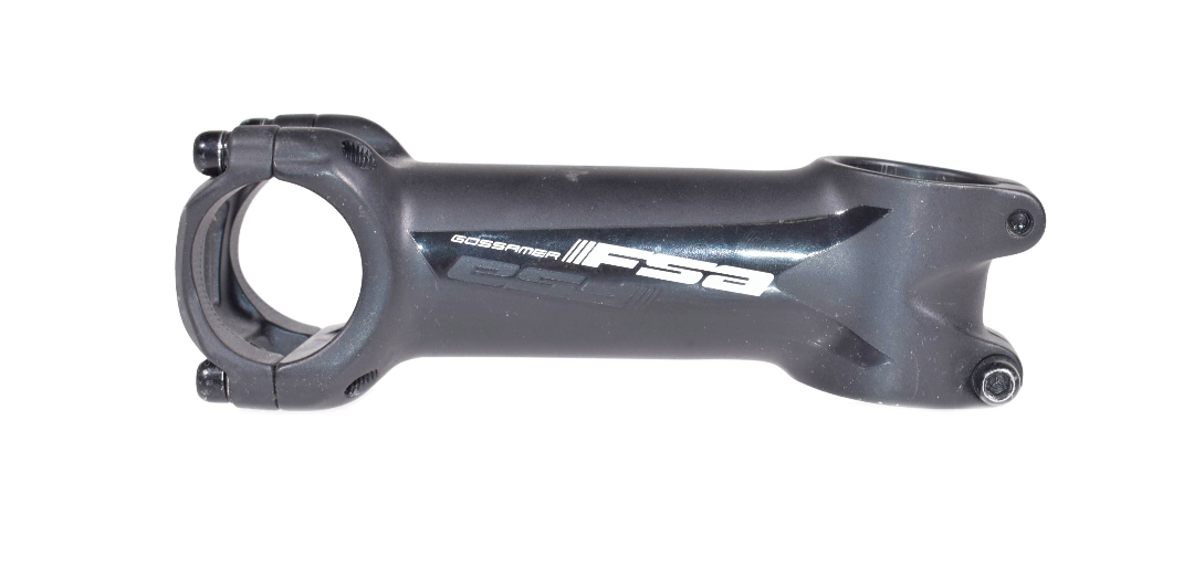 FSA Gossamer Alloy Road Bike Stem 31.8 x 110mm 6° Black Gravel CX MTB Race