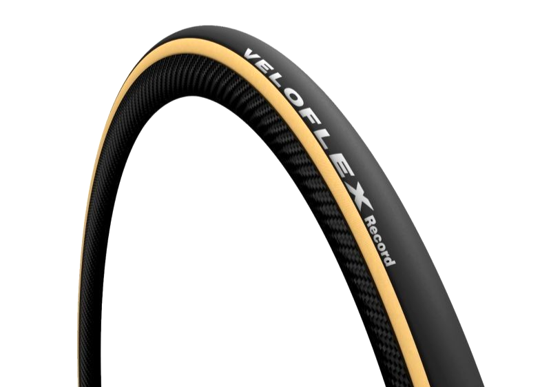 Veloflex Record Clincher Time Trial Track Bike Tire 700 x 23c Gum Wall 350 TPI