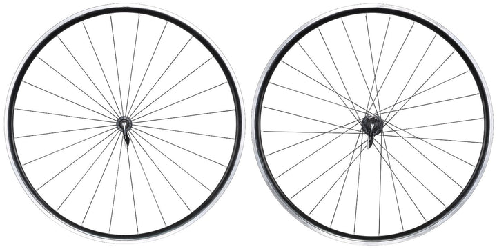 Bicycle Wheel Warehouse Pure Alloy Clincher Road Bike 10 Sp Wheelset 700c Rim QR