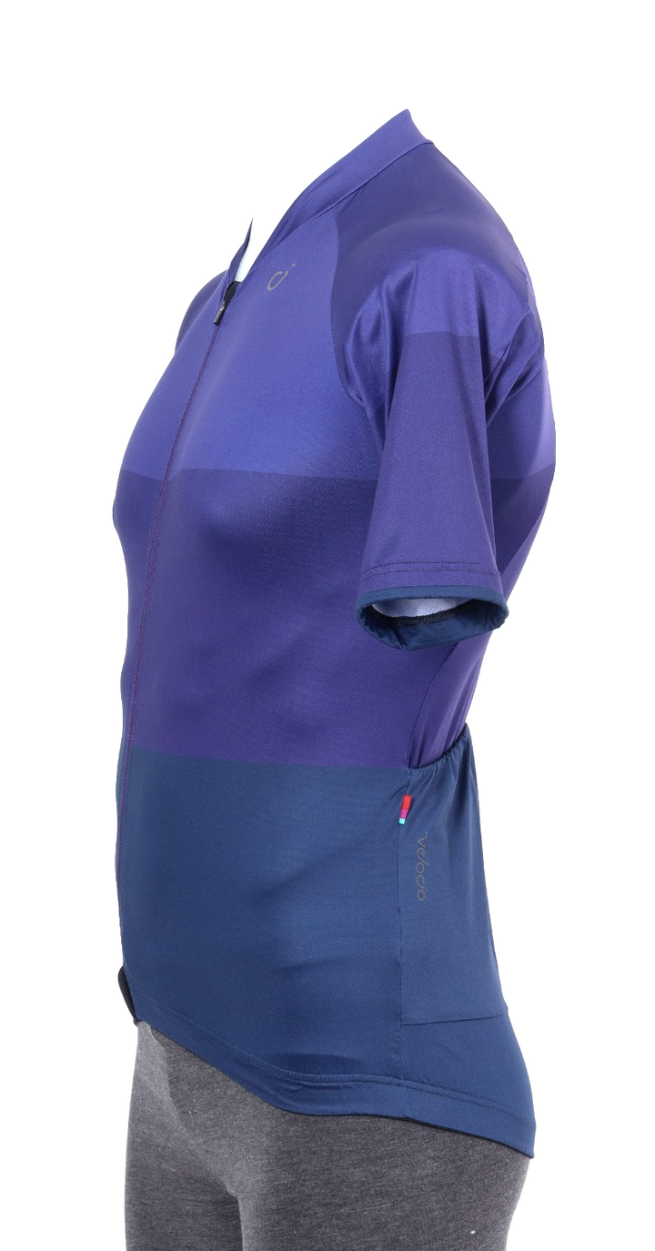 Velocio Tricolor SE Short Sleeve Cycling Jersey Men MEDIUM Purple Road Bike