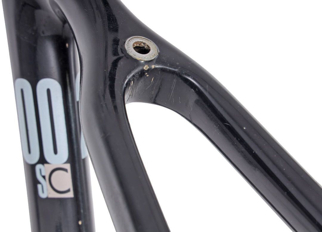 Kestrel 200 SC Carbon Road Bike Frameset 56cm Black USA Made Race Vintage 1990's