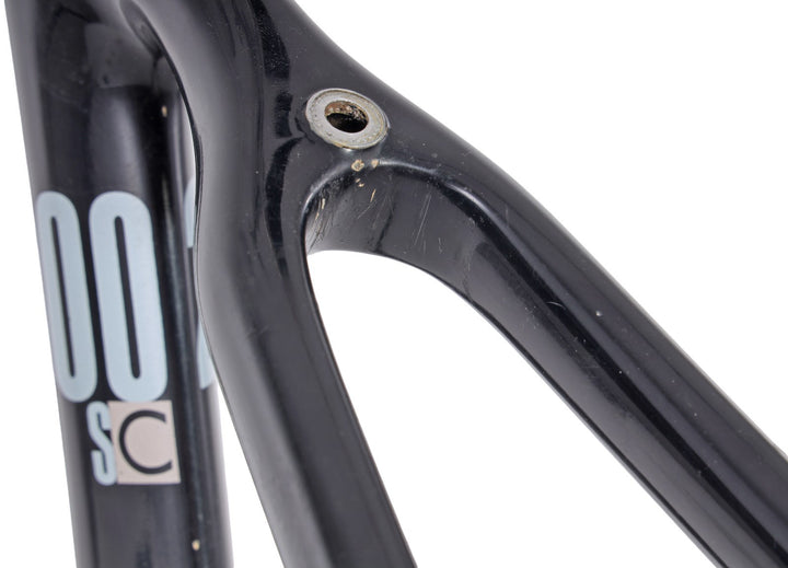 Kestrel 200 SC Carbon Road Bike Frameset 56cm Black USA Made Race Vintage 1990's