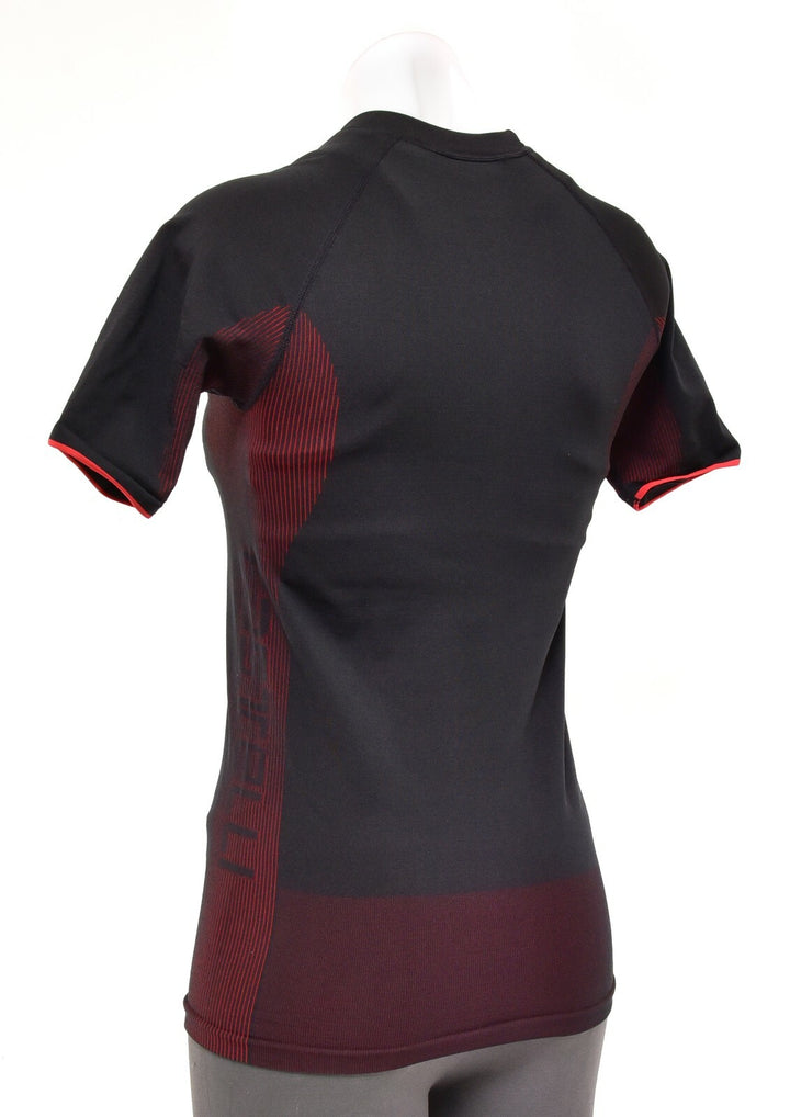 Castelli IRide Seamless Short Sleeve Base Layer Women LARGE Black Road Bike Race
