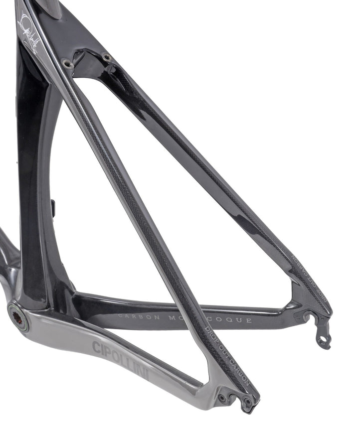 Cipollini NK1K Carbon Road Bike Frameset XL Anthracite QR Rim Direct Mount
