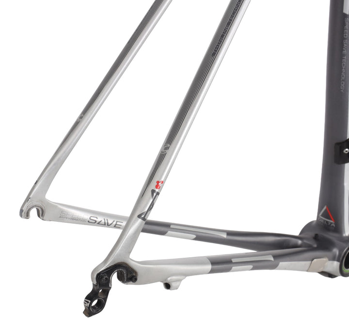 Cannondale SuperSix EVO Hi-MOD Carbon Road Frameset 58cm Silver 700c Rim QR 2015