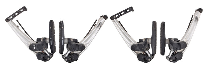 Shimano Deore XT BR-M750 Mountain Bike V-Brake Set SILVER Linear Pull Vintage
