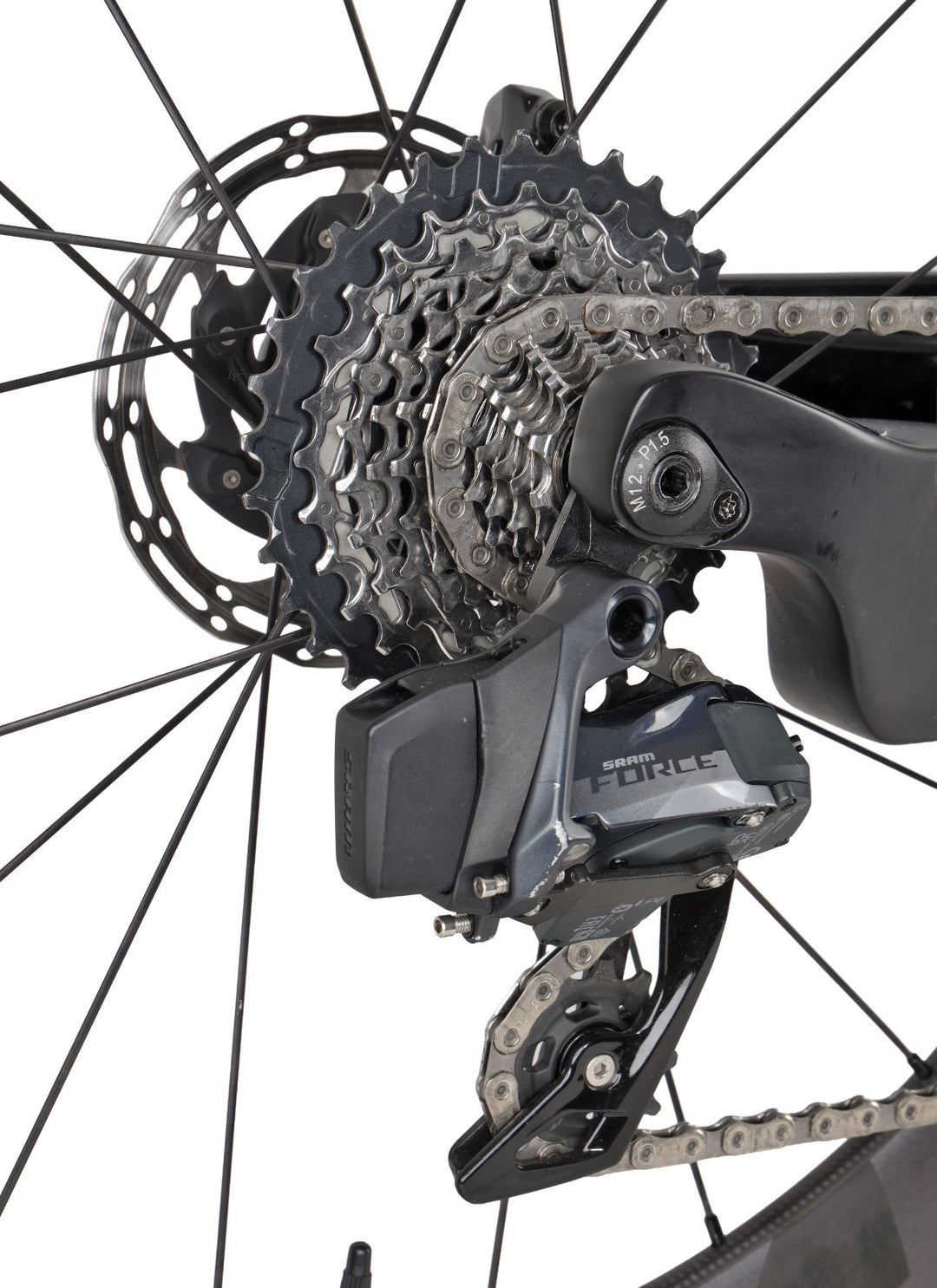 Ventum One Disc Carbon 2x12s TT/Triathlon Bike 51cm Black Zipp 808 SRAM AXS 2022