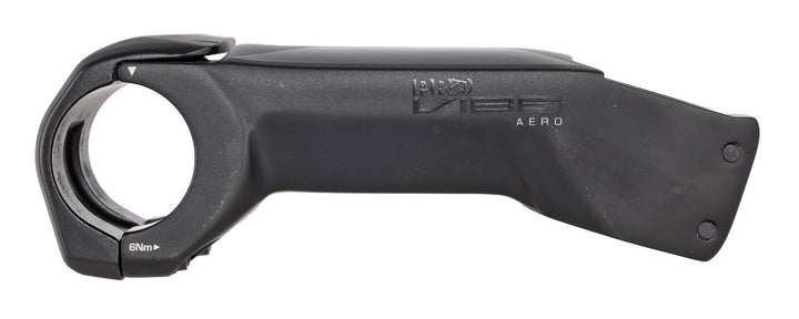 PRO Vibe Aero Alloy Road Bike Stem 31.8x 110mm -17º 1 1/8" Ti Bolts BLACK Gravel