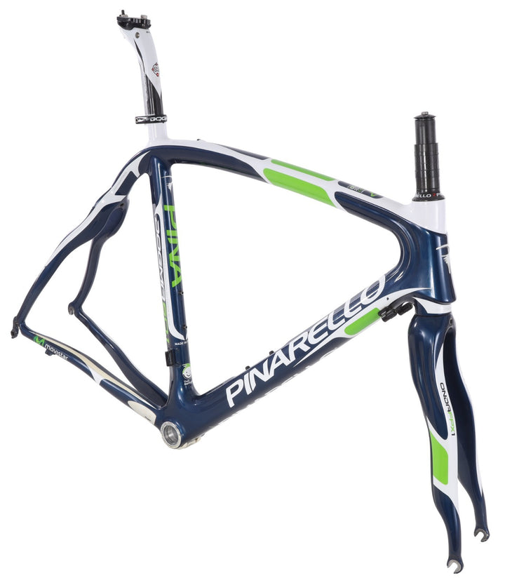 Pinarello Dogma 60.1 Carbon Road Bike Frameset 55cm Movistar 700c QR Italy 2011