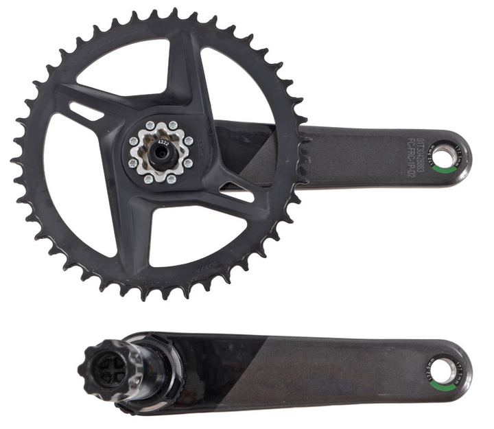 SRAM Force 1 AXS D2 DUB 1x 12s 44T Carbon Gravel Power Meter Crankset 172.5mm CX