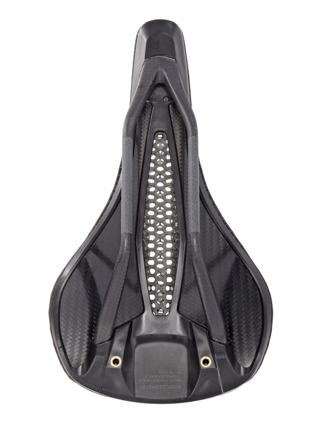 Specialized S-Works Phenom w/ Mirror Road Bike Saddle 143mm 7 x 9mm FACT Carbon