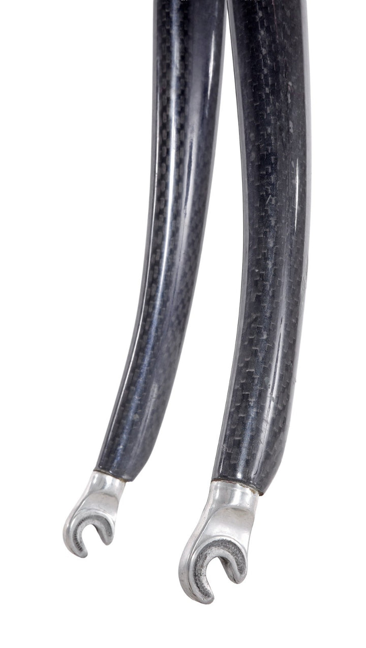 Kestrel EMS Composite Road Bike Fork 1" Threaded 700c QR Rim Nude Vintage USA