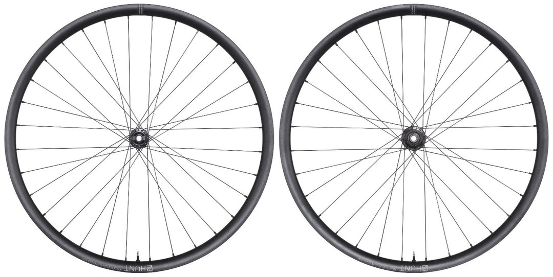 HUNT 4 Season SuperDura Disc Alloy Road Wheelset Tubeless CL Shimano 11 Sp 700c