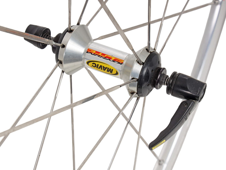 Mavic Ksyrium Elite Alloy Road Bike Clincher Wheelset 11 Spd Shimano 700c Rim QR