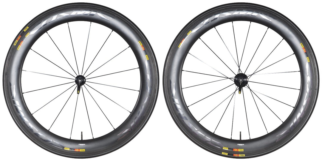 Mavic Cosmic CXR-60 CX-01 Carbon Tubular Road Wheelset 700c Shimano 11s QR Rim