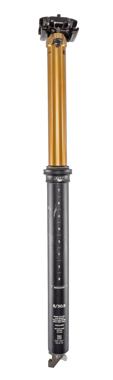 Fox Transfer Factory Mountain Bike Dropper Seatpost 30.9 x 150mm Kashima Enduro