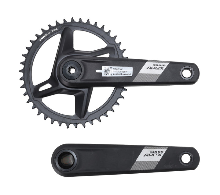 SRAM Apex Gravel Bike Crankset 172.5mm 1 x 12 Speed 42T DUB Wide FC-APX-1W-D1