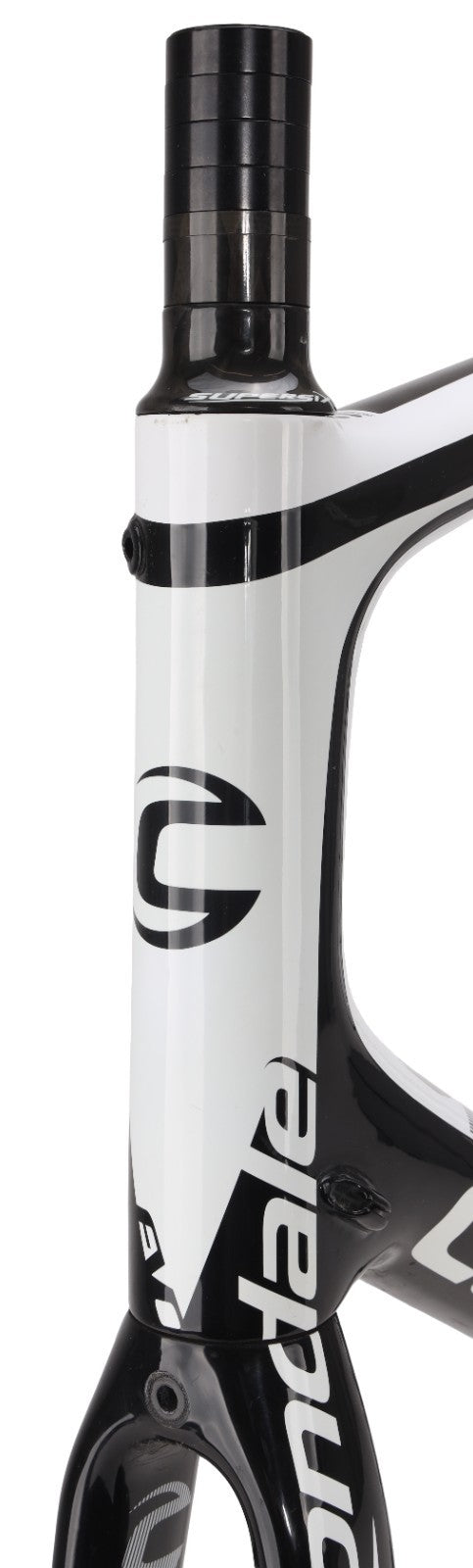 Cannondale SuperSix EVO Hi-MOD Carbon Road Frameset 63cm WHITE 700c Rim QR 2014