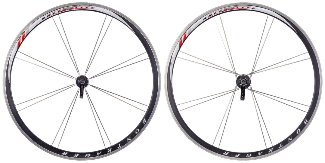 Bontrager Race X Lite Alloy Clincher Road Wheelset Shimano 10 Spd Rim QR 700c TT