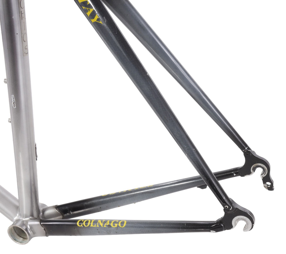 Colnago CT1 Titanium Carbon Road Bike Frameset 55cm B-Stays QR Rim 700c 2003