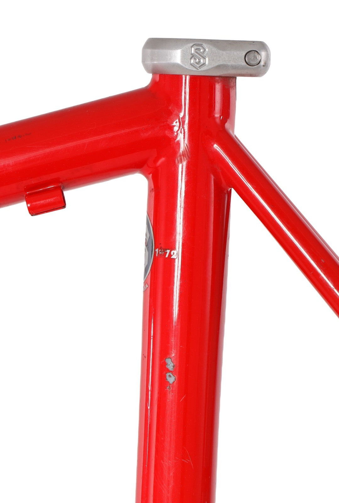 Serotta Classique Steel Road Bike Frameset 60cm Carbon Fork RED 700c Reynolds