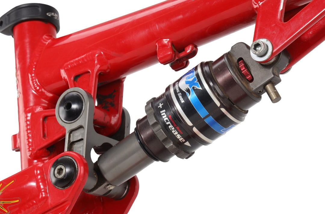 Intense Spider XVP Alloy Mountain Bike Frame 26" MED Red Fox Float RL MTB 2006