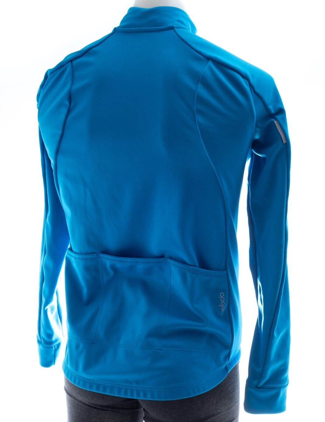 Velocio Zero HL Winter Fleece Jacket Men's MEDIUM Blue Road Gravel Cyclocross