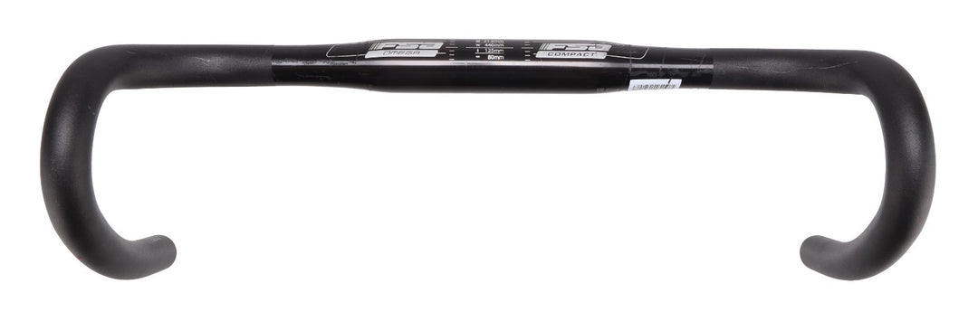 FSA Omega Compact Alloy Road Bike Drop Handlebar 31.8 x 42cm 4° Flare Gravel
