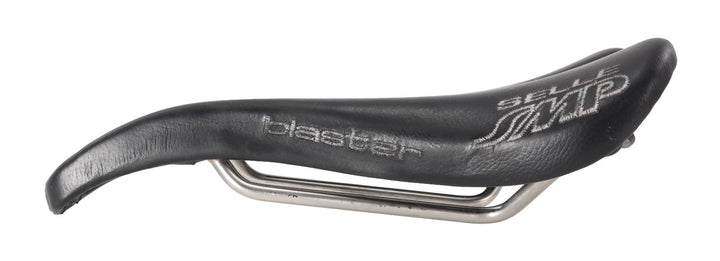 Selle SMP Blaster Mountain Bike Saddle 131mm BLACK 7 x 7mm AISI Steel Road Italy