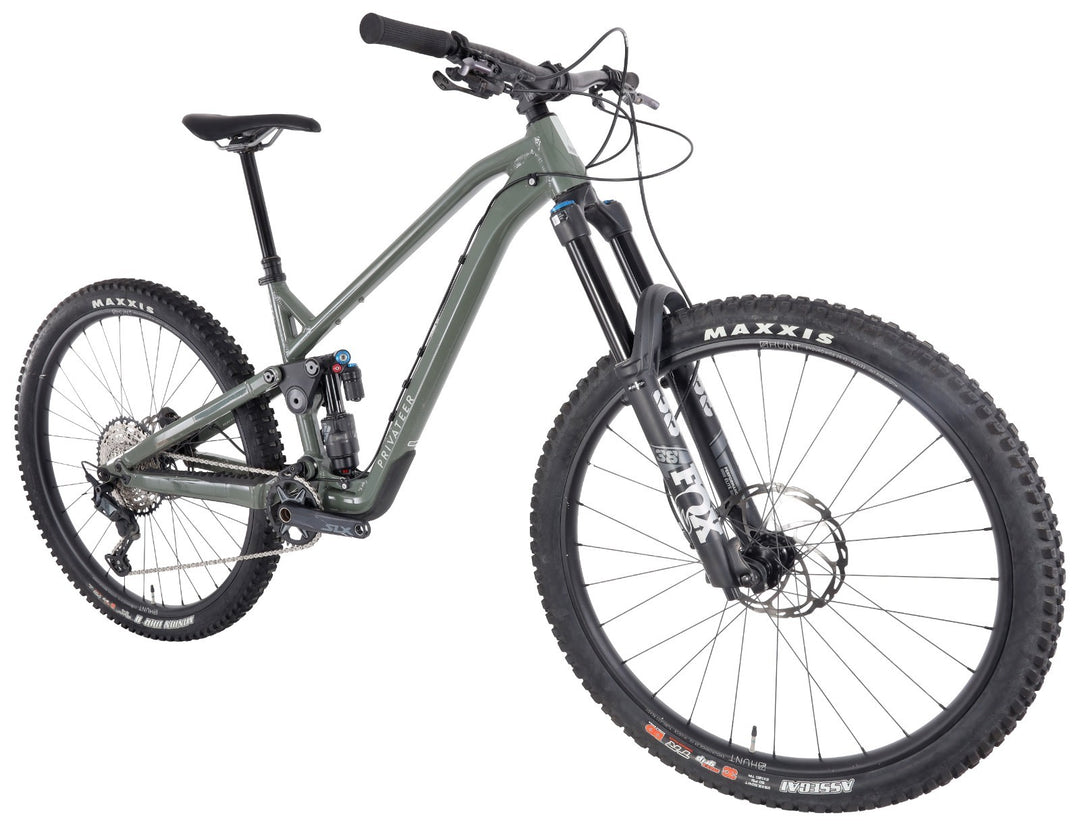 Privateer 161 Gen2 Alloy 29" Enduro Mtn Bike 1x 12s P2 MD Green Fox Shimano 2024