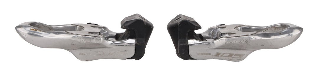 Shimano 105 PD-5700 SPD-SL Clipless Road Bike Pedals SILVER 9/16" CrMo Triathlon