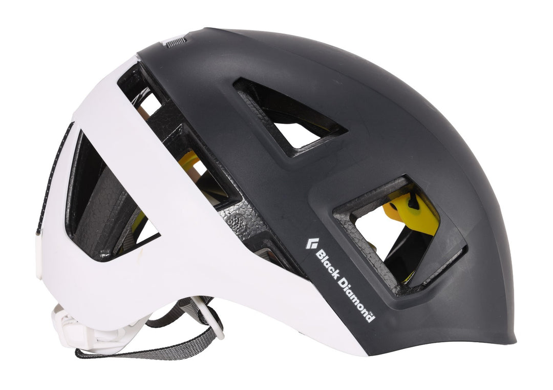 Black Diamond Captain MIPS Climbing Helmet M/L 58-63cm Matte BLACK-WHITE