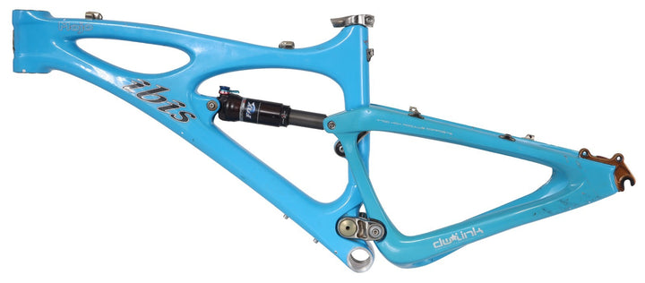 Ibis Mojo V1 Carbon Mountain Bike Frame 26" SM Disc Brake QR BLUE Fox Float 2007