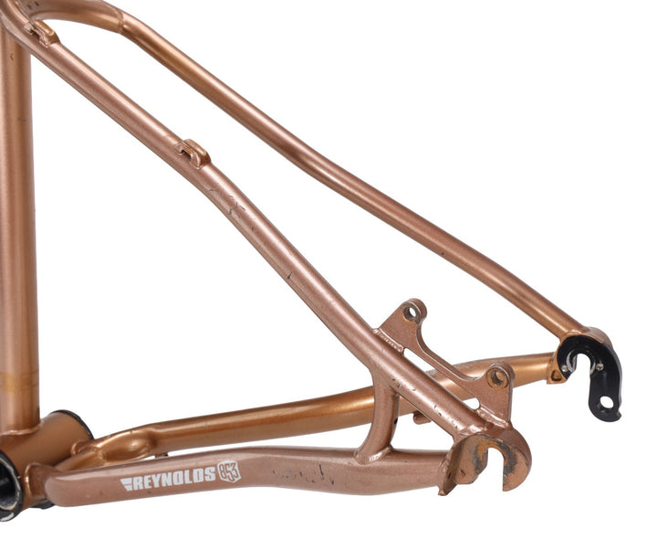 Niner SIR 9 V1 Steel Mtn Bike Frame MED Single Speed 29" Solid Gold Reynolds 853