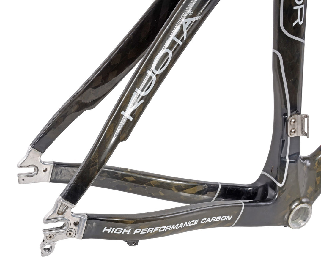 Kuota K-Factor Aero Carbon Road Bike Frameset LARGE 56cm 700c Rim QR 2006