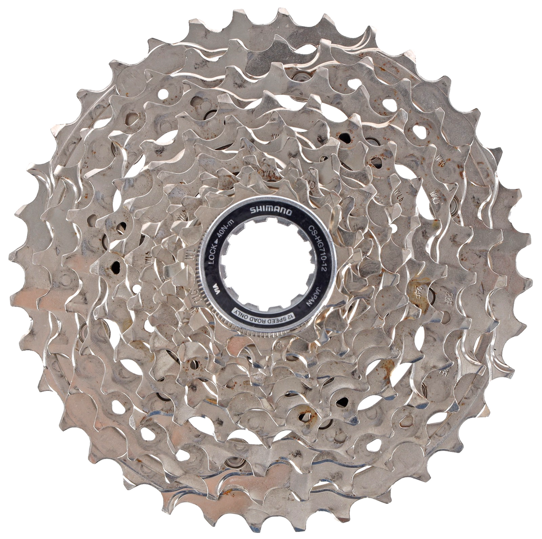 Shimano 105/GRX CS-HG710-12 Road Bike Cassette 12 Speed 11-36T Gravel Race Cross