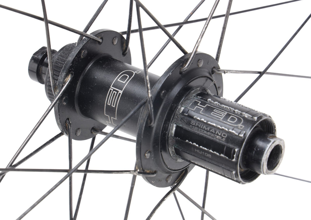 HED Ardennes+ Alloy Tubeless Road Bike Disc Wheelset CL Shimano 11/12 Sp 700c TA