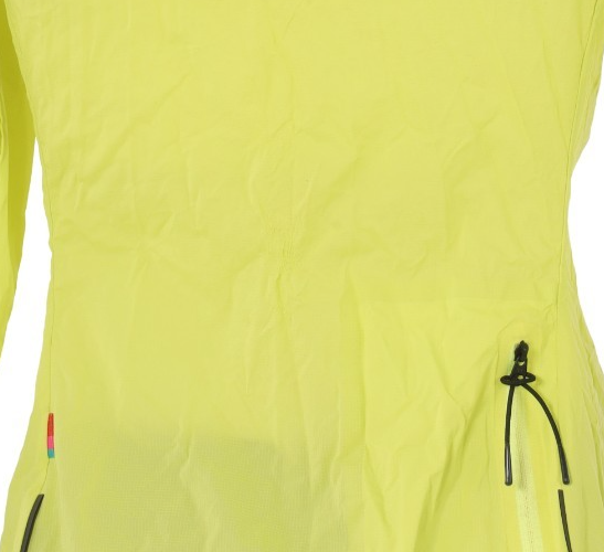 Velocio Ultralight Hooded Cycling Jacket Women XS Neon Yellow Road Bike MTB