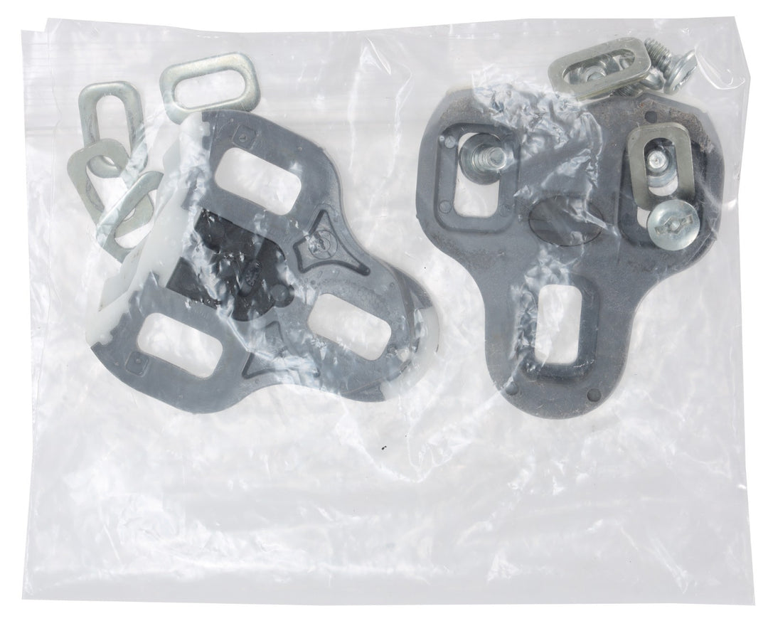 Look PP 357 Clipless Road Bike Pedals w/ Cleats 3-Bolt BLACK Alloy
