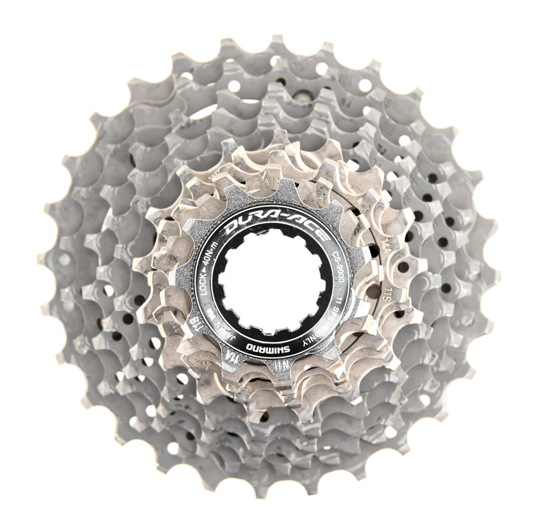 Shimano Dura-Ace CS-9000 11 Speed Road Bike Cassette 11-28T Titanium Gravel CX