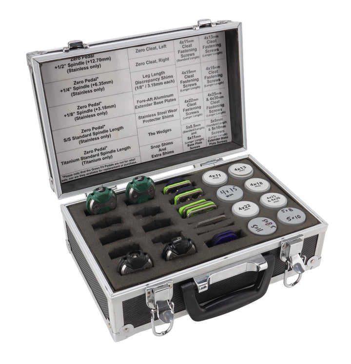 Speedplay Zero Pedal Service Fit Kit w Case Bike Shop Cleats Wedges Shims Screws