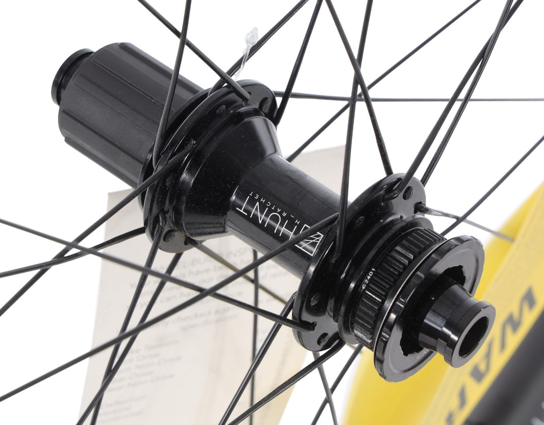 HUNT 30 Carbon Disc Tubeless Road/Gravel Bike REAR Wheel Shimano 11 Spd 700c CX