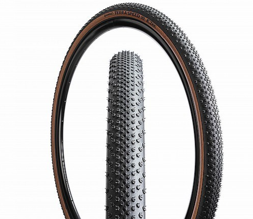 Continental Terra Speed Tubeless Gravel Tire ProTection 700 x 45c Brown Wall