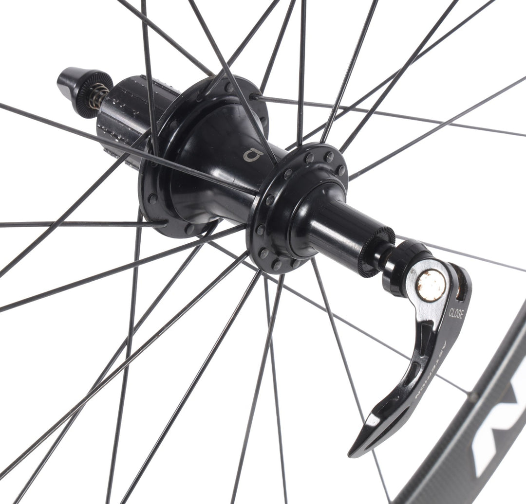 Asterion Carbon Sport 50T Tubular Road Wheelset Shimano 11 Spd 700c Rim Brake QR